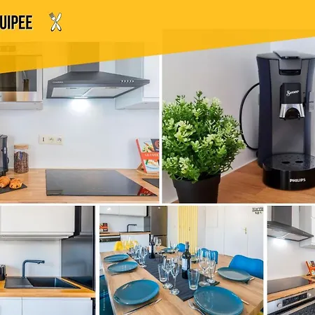 Caopeo - Paris - 8 Personnes Balcon Parking Apartment