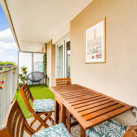 Caopeo - Paris - 8 Personnes Balcon Parking Σαιν-Ντενί